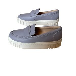 CLARKS Women’s Lilac Leather Mayhill Cove Loafers Size 6 1/2